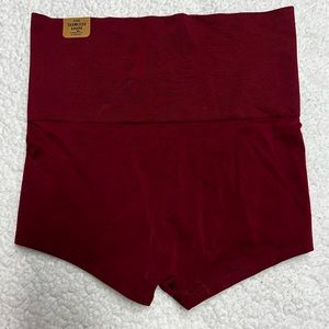 Red high waist panty from PINK